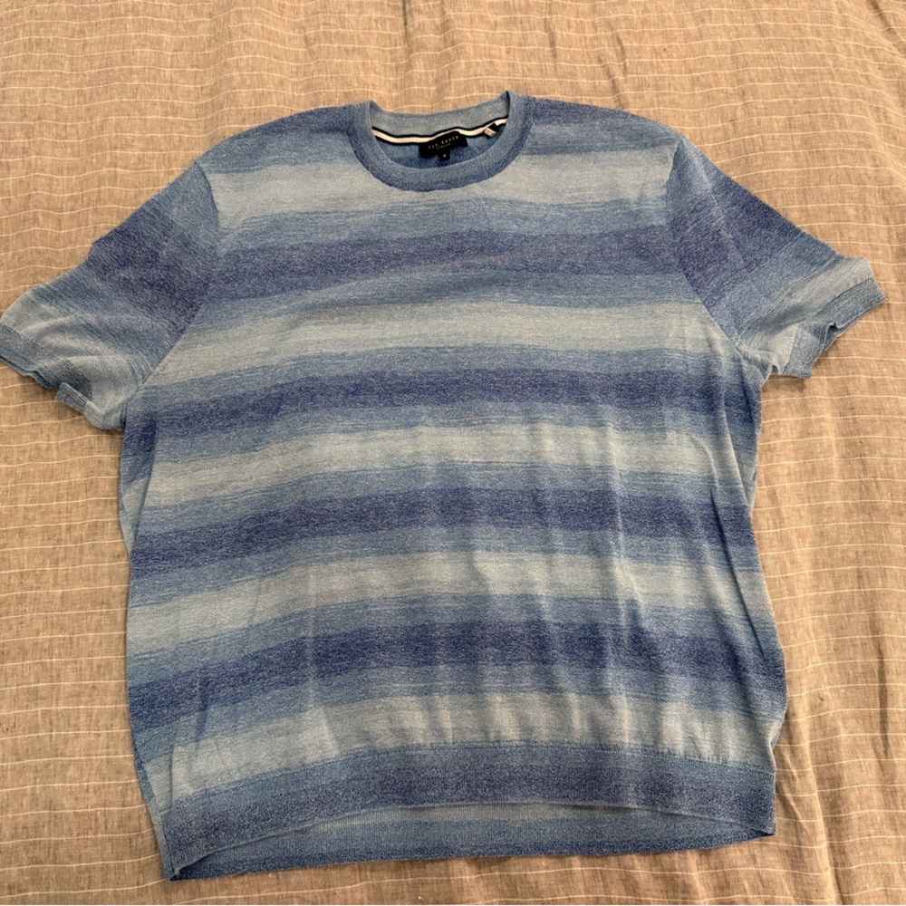 Ted Baker Blue Knit Top